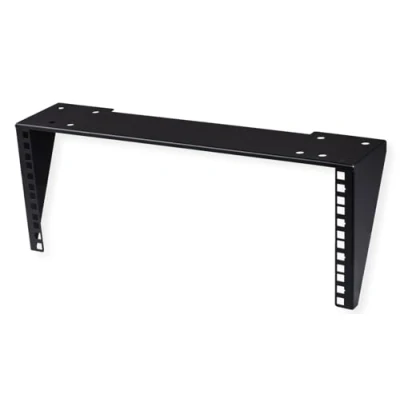 Afbeelding van 19&quot; wand /ondersteuningsbeugel, 4 HE, zwart