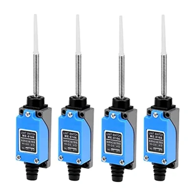 Afbeelding van UUZI 4 stuks ME 8166 flexibele spiraalveer tijdelijke eindschakelaar 1NC 1NO 0 250 V/5 A