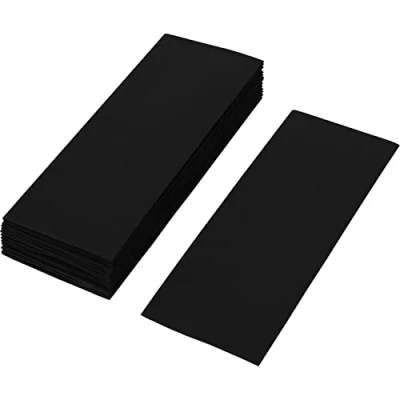 Afbeelding van ISOLATECH 20 stuks krimpkous PVC voor 18650 accu 30 mm x 72 plat zwart