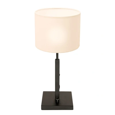 Afbeelding van Steinhauer tafellamp Stang zwart metaal 20 cm E27 fitting 8159ZW