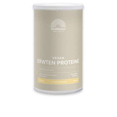 Afbeelding van Mattisson Erwten Proteïne Vanille 77% 350 g