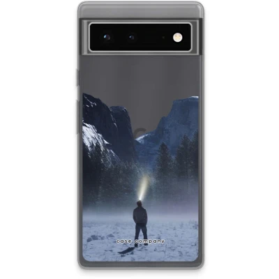 Afbeelding van Case Company® hoesje geschikt voor Google Pixel 6 Wanderlust Soft Cover Telefoonhoesje Bescherming aan alle Kanten en Schermrand