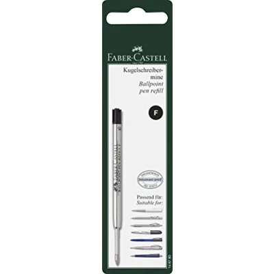 Afbeelding van Faber Castell Hexo Balpen Vulling Zwart Fijn