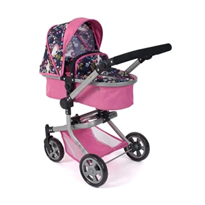 Afbeelding van Bayer Chic 2000 Combi poppenwagen Mika Unicorn