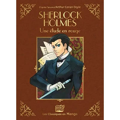 Afbeelding van Sherlock holmes une etude en rouge