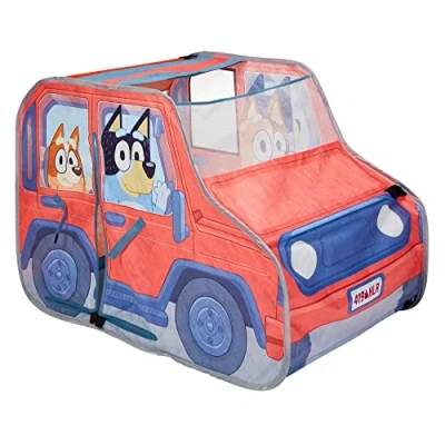 Image de Tente de jeu pop up BLUEY Le 4x4 la famille Heeler