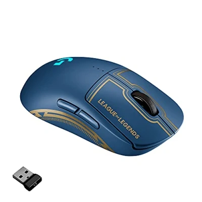 Image de Logitech G PRO League of Legends Edition Souris droitiers et gauchers optique 8 boutons sans fil filaire USB LIGHTSPEED récepteur