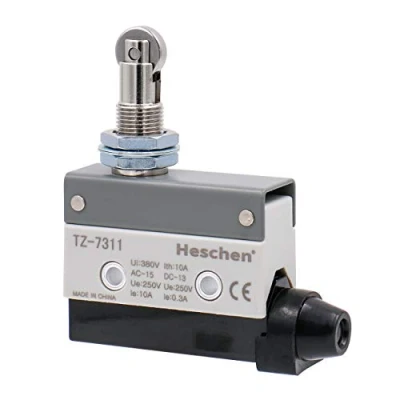 Afbeelding van Heschen Horizontale eindschakelaar TZ 7311 Momentray Parallel Rolzuiger AC 380V 10A eenpolig
