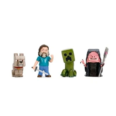 Afbeelding van Jada Toys Minecraft Movie Set van 4 figuren, 6,9 cm