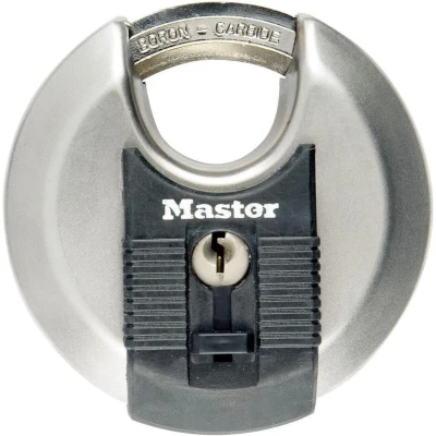 Afbeelding van Master Lock Discus hangslot Excell 80 mm roestvrij staal M50EURD