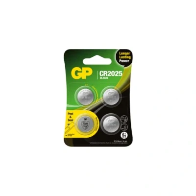 Afbeelding van CR2025 4 stuks GP Lithium knoopcellen CR 2025 3V lange levensduur