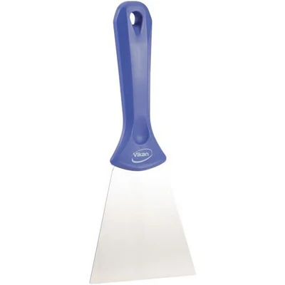Afbeelding van Vikan Handschrapers en Krabbertjes Hygiene Handschraper met RVS Blad Paars 100mm