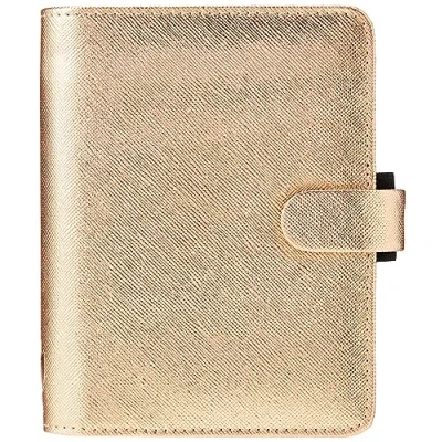 Afbeelding van Filofax Saffiano zakorganizer metallic roségoud