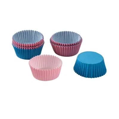 Afbeelding van Dr. Oetker 50 stuks papieren vormpjes voor muffins, cupcakes en puddingen, hittebestendig, gemakkelijk uit de vorm te halen, extra groot, gecertificeerd
