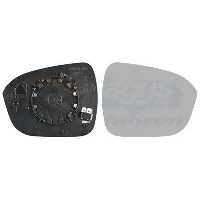 Afbeelding van VAN WEZEL 3376838 Spiegelglas rechts NISSAN: Juke II (F16) 1.0, 1.6 Hybrid, DIG T 117 2019