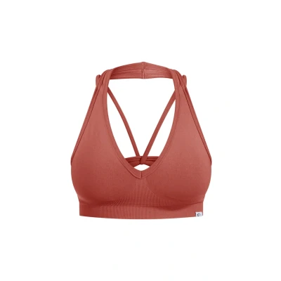 Afbeelding van Smilodox YARA Sportbh met light support, Dames, Maat: Medium, Altrosa