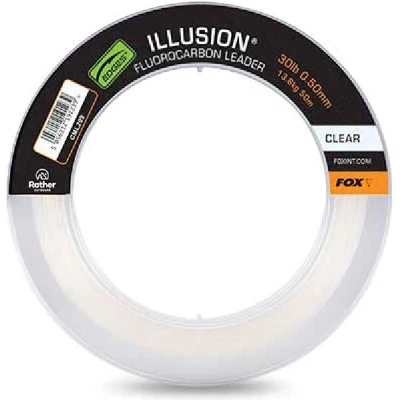 Afbeelding van Fox Illusion Fluorocarbon Leader Clear 30lb (50m) Leaders