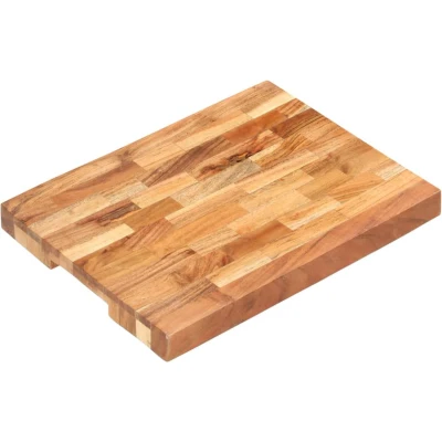 Afbeelding van vidaXL Hakblok 40x30x4 cm massief acaciahout