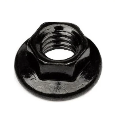 Afbeelding van Bofix Flensmoer Trapas Zwart Per 12 Stuks (220950)