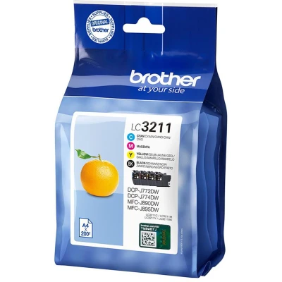 Afbeelding van Brother LC 3211VAL Inktcartridge 4 kleuren Voordeelbundel