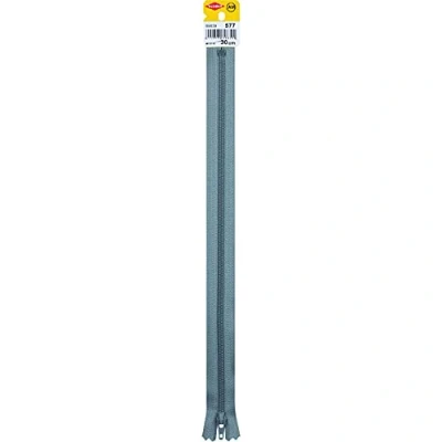 Afbeelding van KLEIBER ritssluiting, kunststof, lengte: 300 mm, grijze