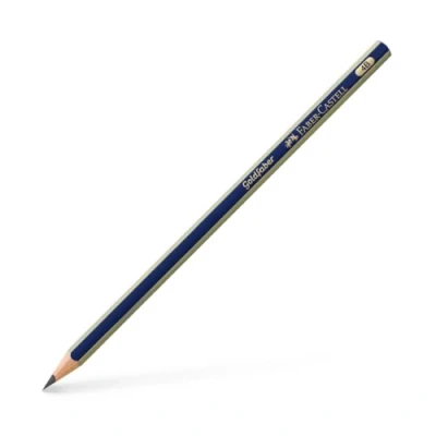 Afbeelding van potlood Faber Castell Goldfaber 4B doos met 12 stuks