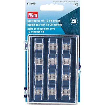 Image de Boîte à couture PRYM RANGEMENT + 12 CANETTES