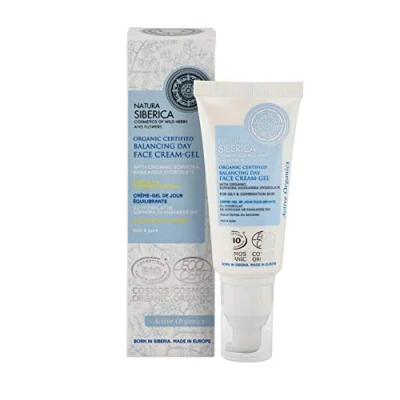 Afbeelding van Natura Siberica Teint Mat &amp; Pur Biologische Balancerende Dagcrème Gel 50 ml