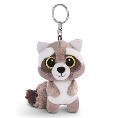 Afbeelding van Nici Sleutelhanger Glubschis Clooney Junior Pluche 9 Cm Grijs