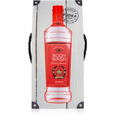 Afbeelding van Accentra Vodka Flavor Douchegel in fles met geschenkdoos wodka look, 400 ml, geur: navulbaar, rood