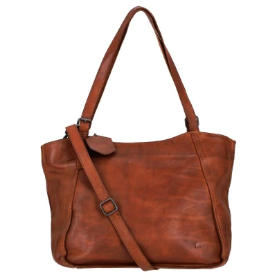 Afbeelding van Bear Design Hand /Schoudertas Yvonne Cognac