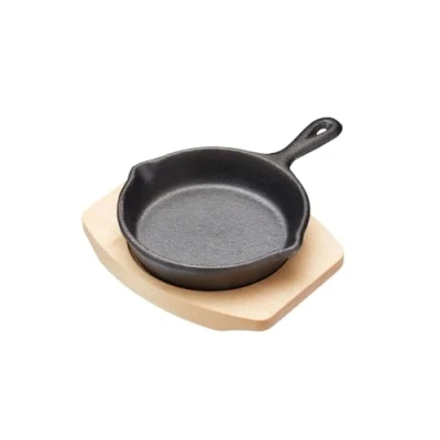 Afbeelding van MasterClass Artesa Mini Gratineerpan 11,5 cm met Serveerplank Gietijzer