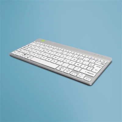 Image de R Go Compact Break Clavier sans fil Bluetooth 5.0 AZERTY Français blanc