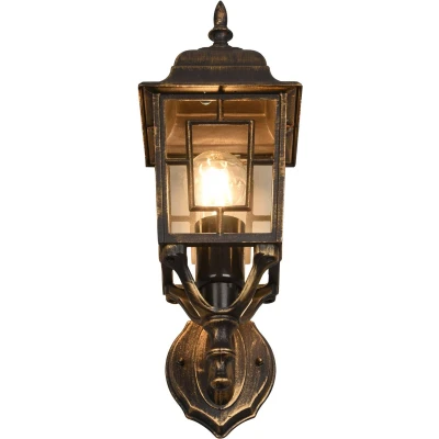 Afbeelding van TRIO VOLTURNO Wandlamp Antieke roest excl. 1x E27 4W Buitenverlichting IP23