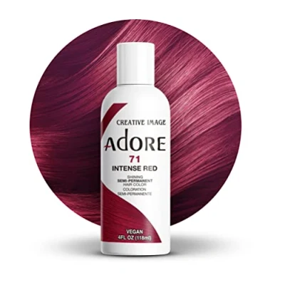Afbeelding van Adore Shining Semi Permanent Hair Color Intense Red 71 Haarverf