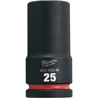 Afbeelding van MILWAUKEE 4932480384 SHOCKWAVE slagdop lang 3/4&quot; 25 mm