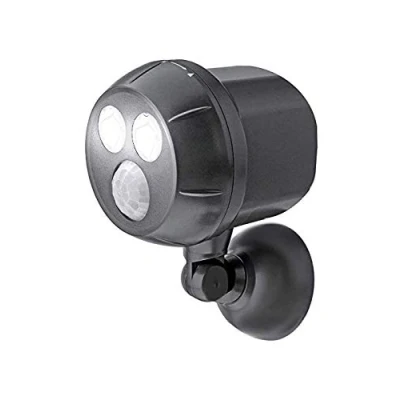 Afbeelding van Proxinova Lamp met bewegingsmelder, led verlichting op batterijen, draadloze spot, spot voor buiten, 1000 lumen, 360 graden draaibare kop, buitenverlichting