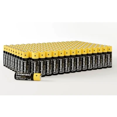 Afbeelding van Intenso Energy Ultra AA Mignon LR6 alkaline batterijen, geel/zwart, 150 stuks