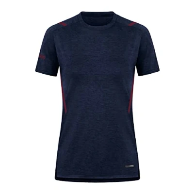 Afbeelding van T shirt Challenge Marine gemeleerd/kastanje / 36