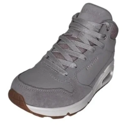 Afbeelding van Skechers Uno Stacre Shine Dames Sneakers Beige