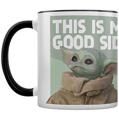 Image de Mug Intérieur Coloré The Mandalorian Good Side