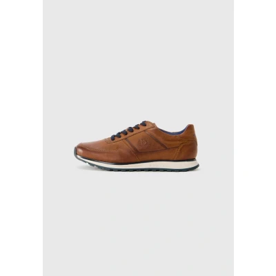 Afbeelding van bugatti Sneakers laag, Heren, Maat: 42, Cognac Schoenen