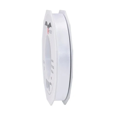 Afbeelding van Dit Pattberg Satijnen lint wit voor geschenkverpakking 1,5 cm breed decoratief geschenken, elke gelegenheid