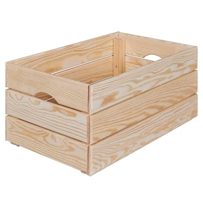 Afbeelding van Stapelkist Valloni 65 x 31,5 23 Grenenhout Kleur: Grenen