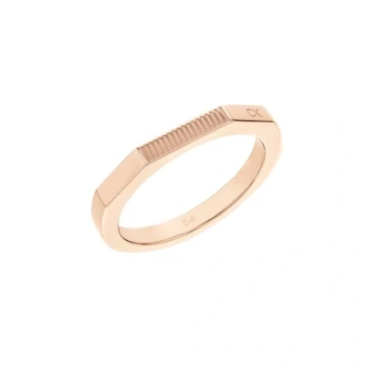 Afbeelding van Calvin Klein CJ35000189C Dames ring Minimalistische