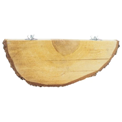 Afbeelding van Back Zoo Nature Houten Plateau Halfrond Vogelaccessoires ca. 35 cm