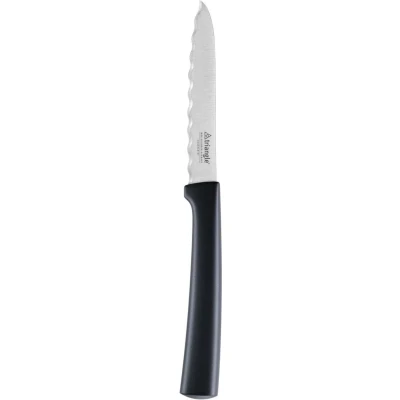 Afbeelding van Triangle Tomatenmesje met Fijne Kartels en Golven RVS 21 cm Vaatwasserbestendig