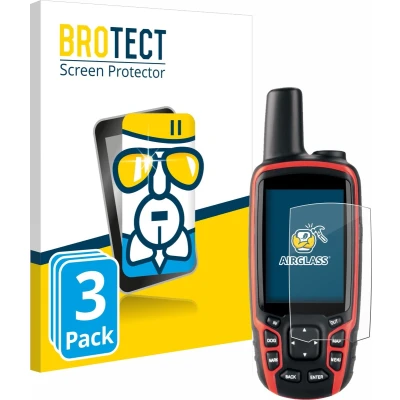 Afbeelding van BROTECT Screenprotector voor Garmin Astro 320 Folie Beschermfolie Beschermglas transparant (3 Stuks)