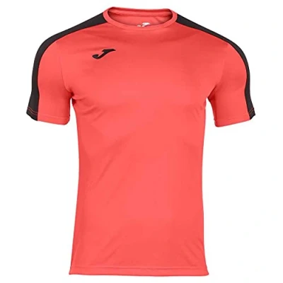 Afbeelding van Joma Academy III Shirt Korte Mouw Kinderen Fluo Oranje / Zwart Maat: 128 140
