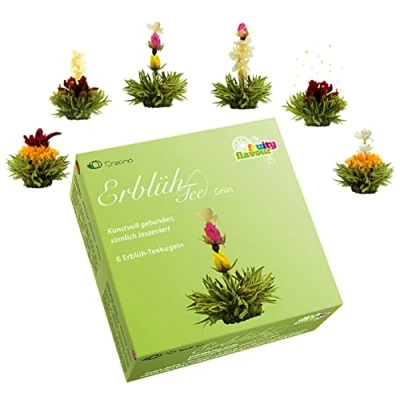 Afbeelding van Theebloem set groene thee (set 6 stuks)